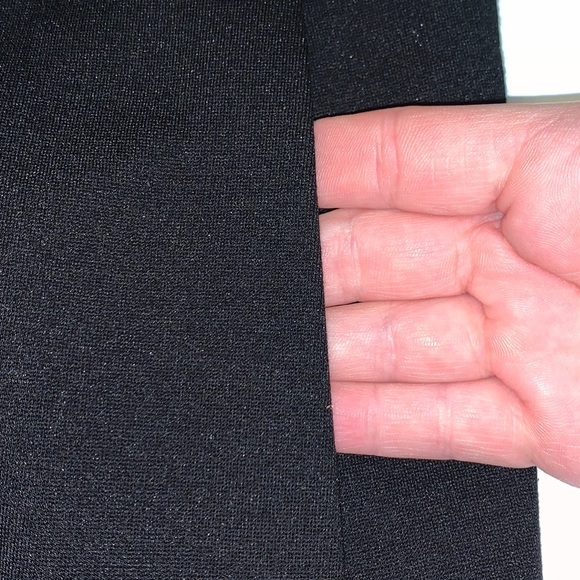 Estelle & Finn size 8 Vintage 90’s black A-line warm lined button up dress coat - Picture 6 of 13